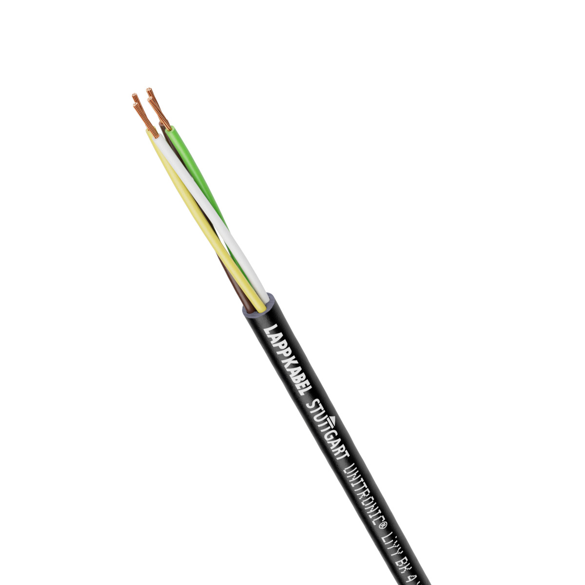 UNITRONIC® LiYY BK low frequency data transmission cable