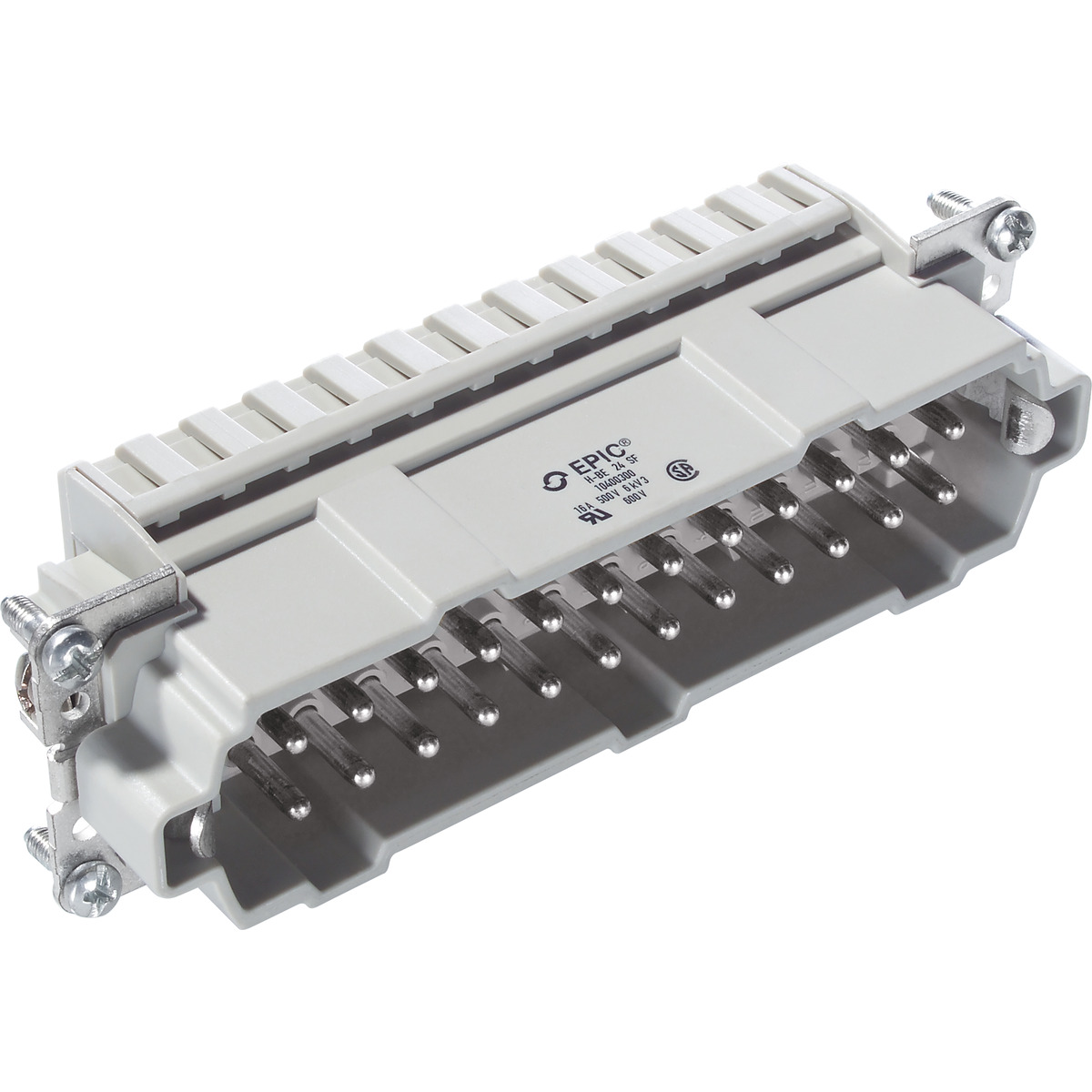 EPIC® H-BE 24 Cage clamp Einsatz mit Käfigzugfederanschluss
