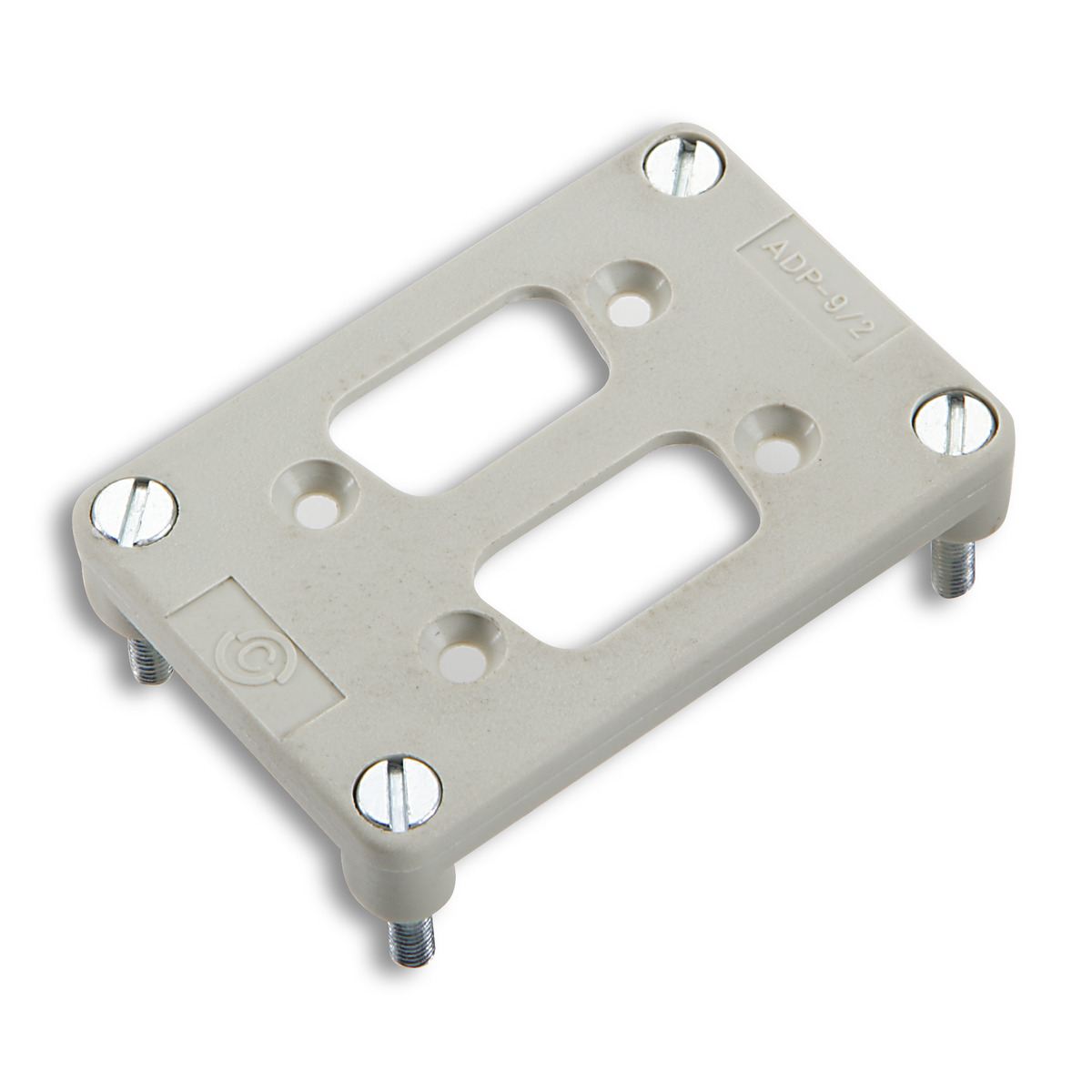 EPIC® Adapter plates for 2 D-Sub inserts Adapterplatte