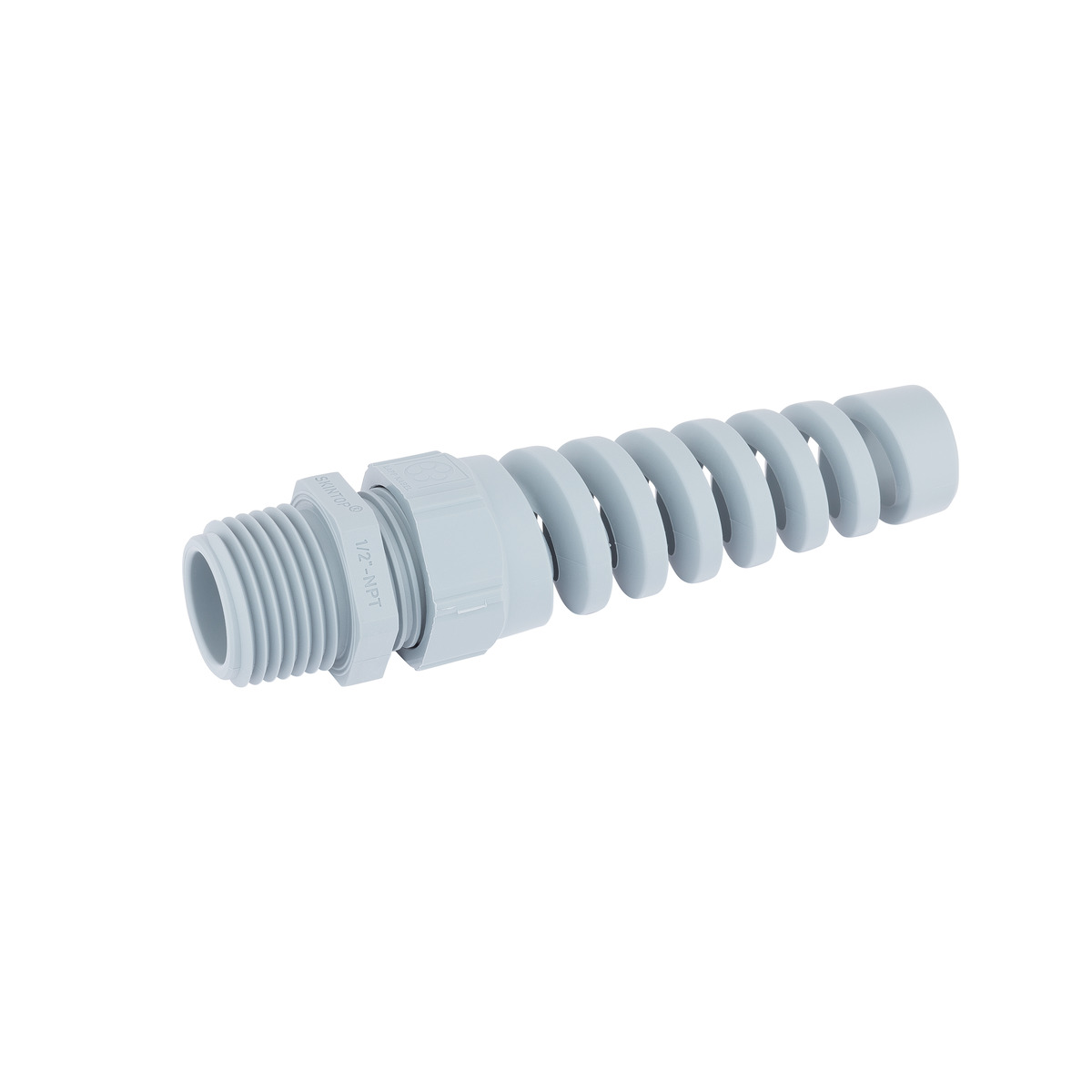 SKINTOP® ST BS NPT cable gland with bending protection
